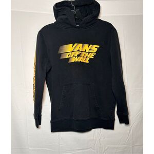 Vans boys black hoodie size large C20-39